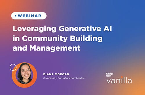 Webinar: Leveraging Generative AI in Community Building and Management